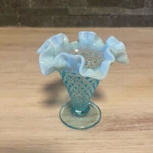 Vintage Fenton Fluted Vase
